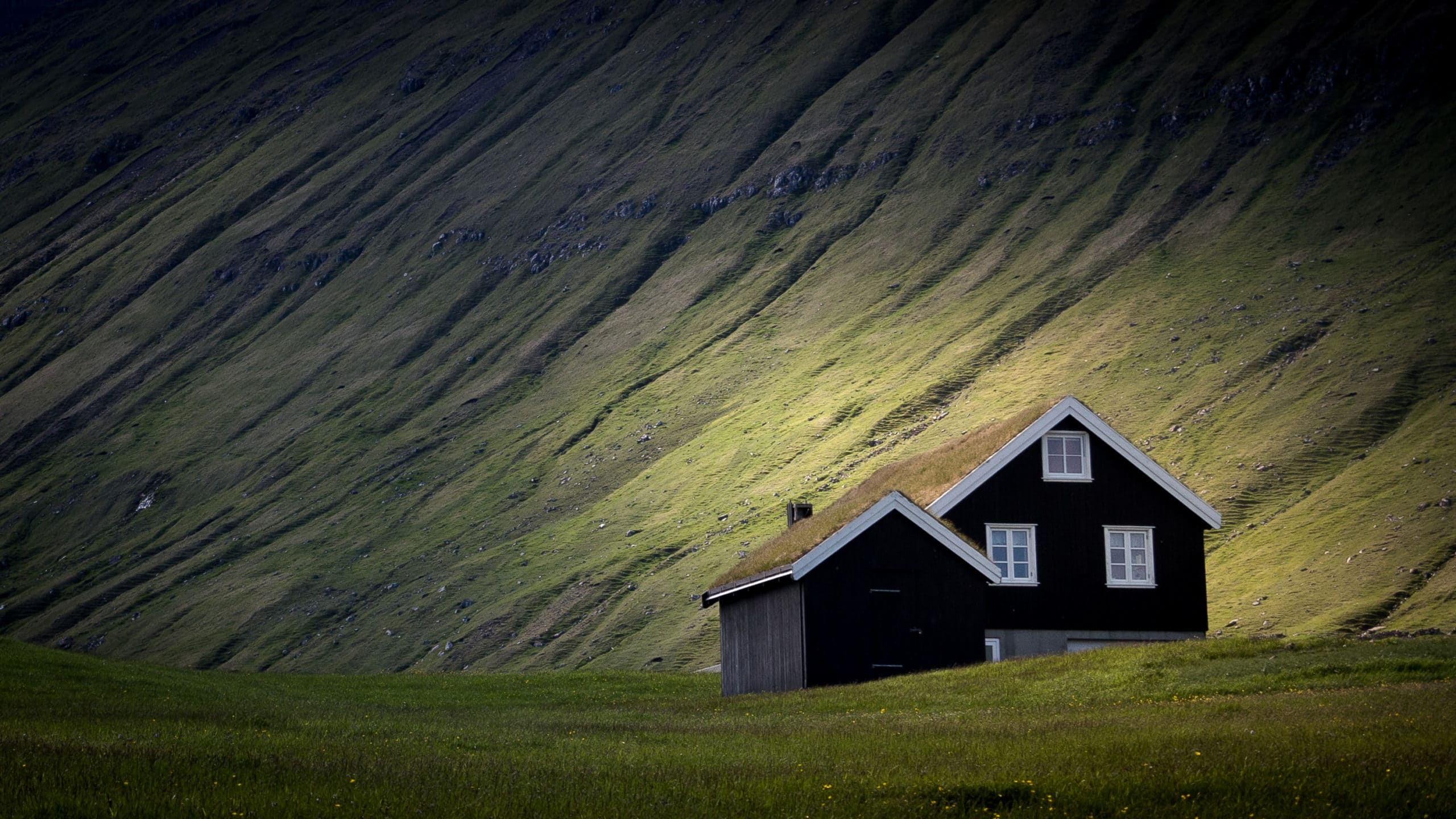 House in Gjogv, Faroes