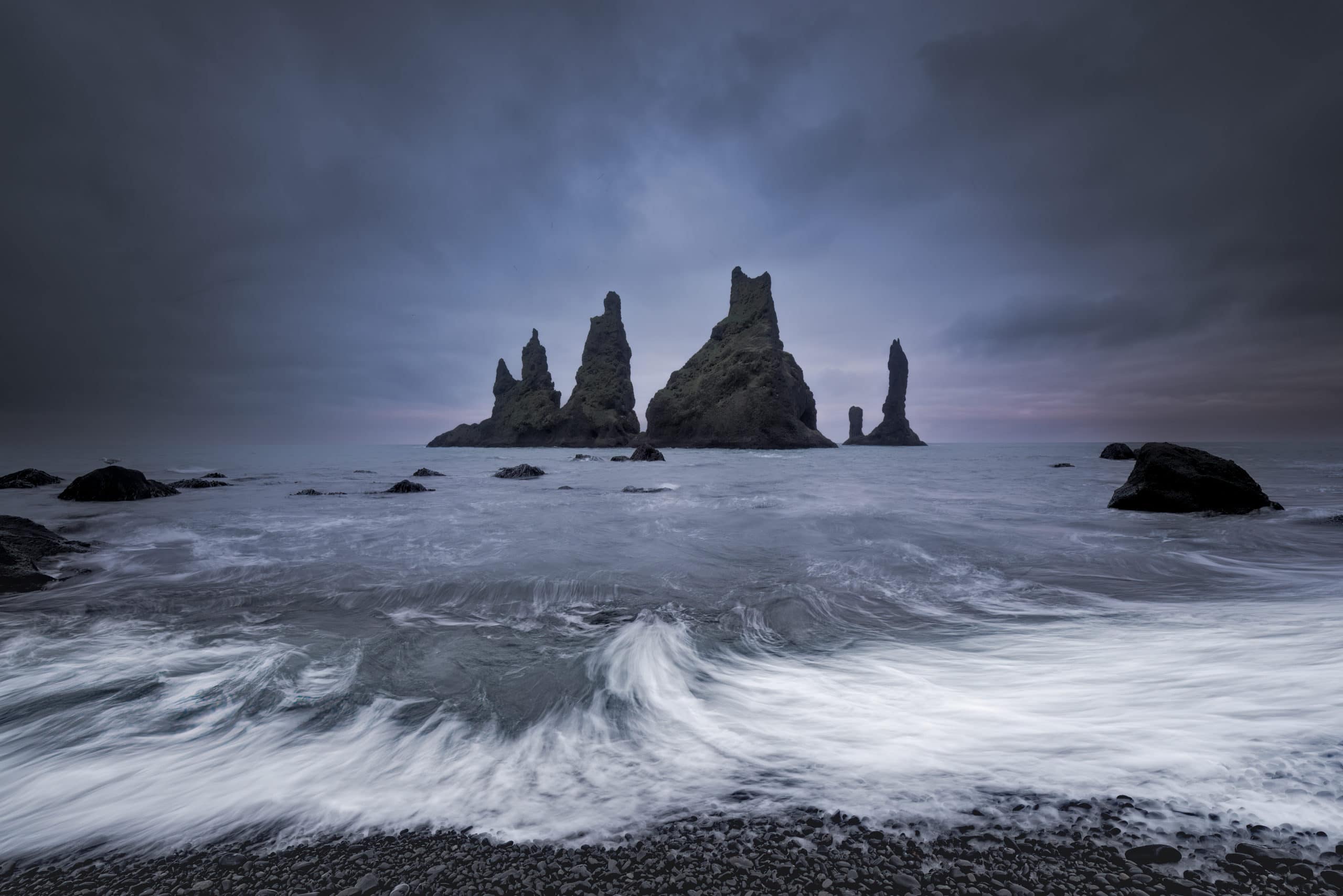 Reynisdrangar sea stacks, Iceland