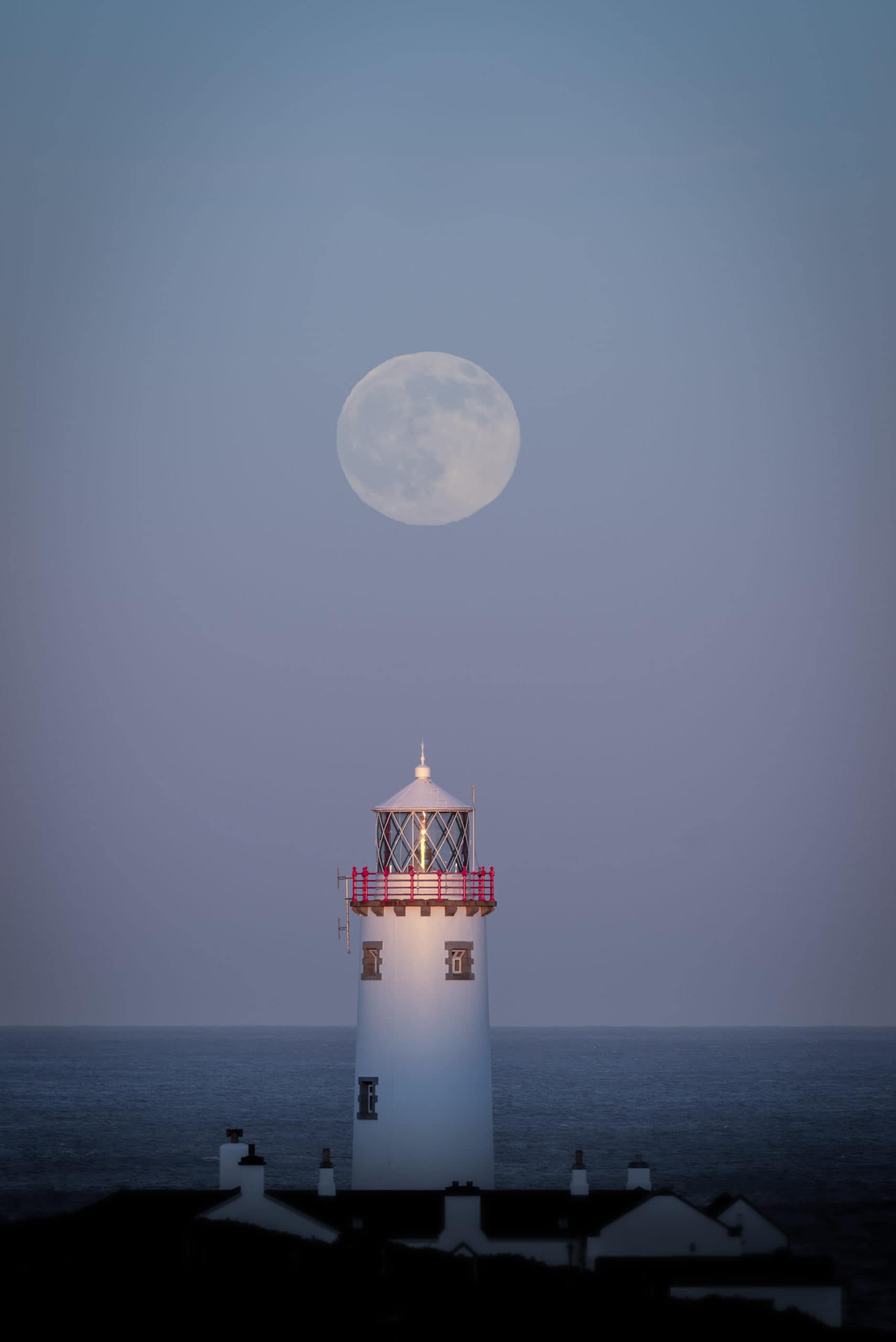 Moonrise, Fanad Lighthouse, Co Donegal, Ireland
